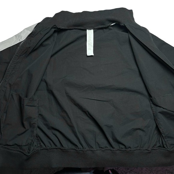 Fabletics | Women | Jayda Woven Black White Zip Up Athletic Jacket | Size Small - Picture 7 of 12
